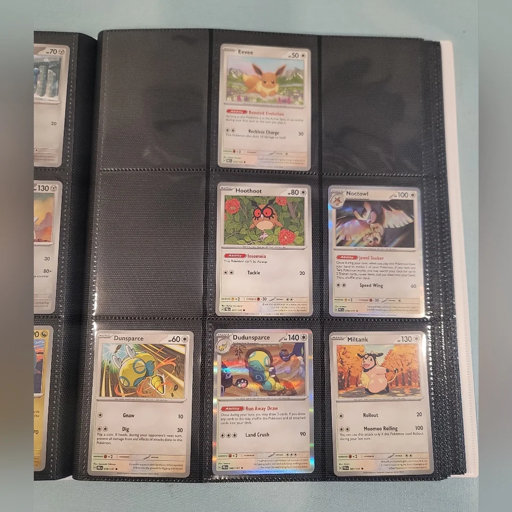 Pokémon Prismatic Evolution Eevee Card Binder with Base Cards and Players Guide - Picture 10 of 16
